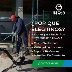 ¿Porqué elegir ESCAR Group?