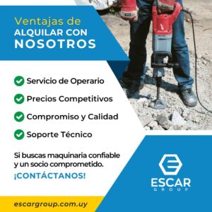 Ventajas de Alquilar con ESCAR GROUP
