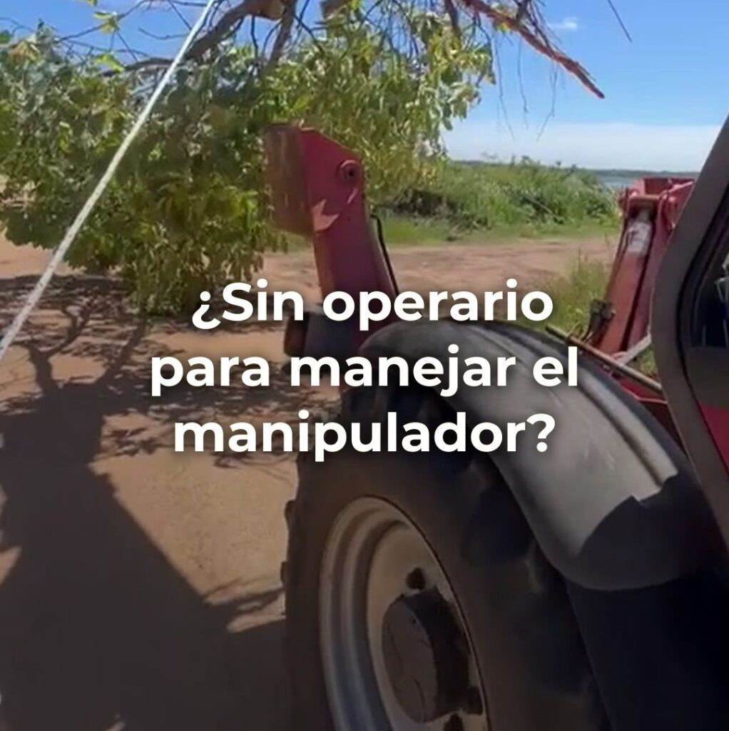 MANIPULADORES TELESCÓPICOS + OPERARIO