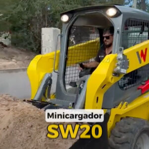Nuevo ingreso: Minicargador Wacker Neuson SW20