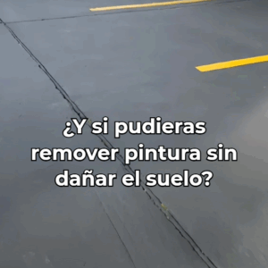 Remoción de Pintura Industrial con Husqvarna PG450