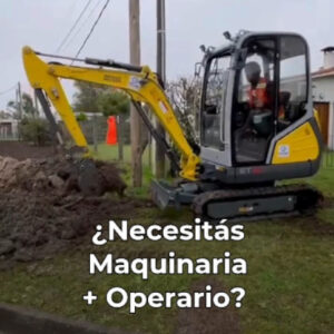 alquilarlas con operarios capacitados